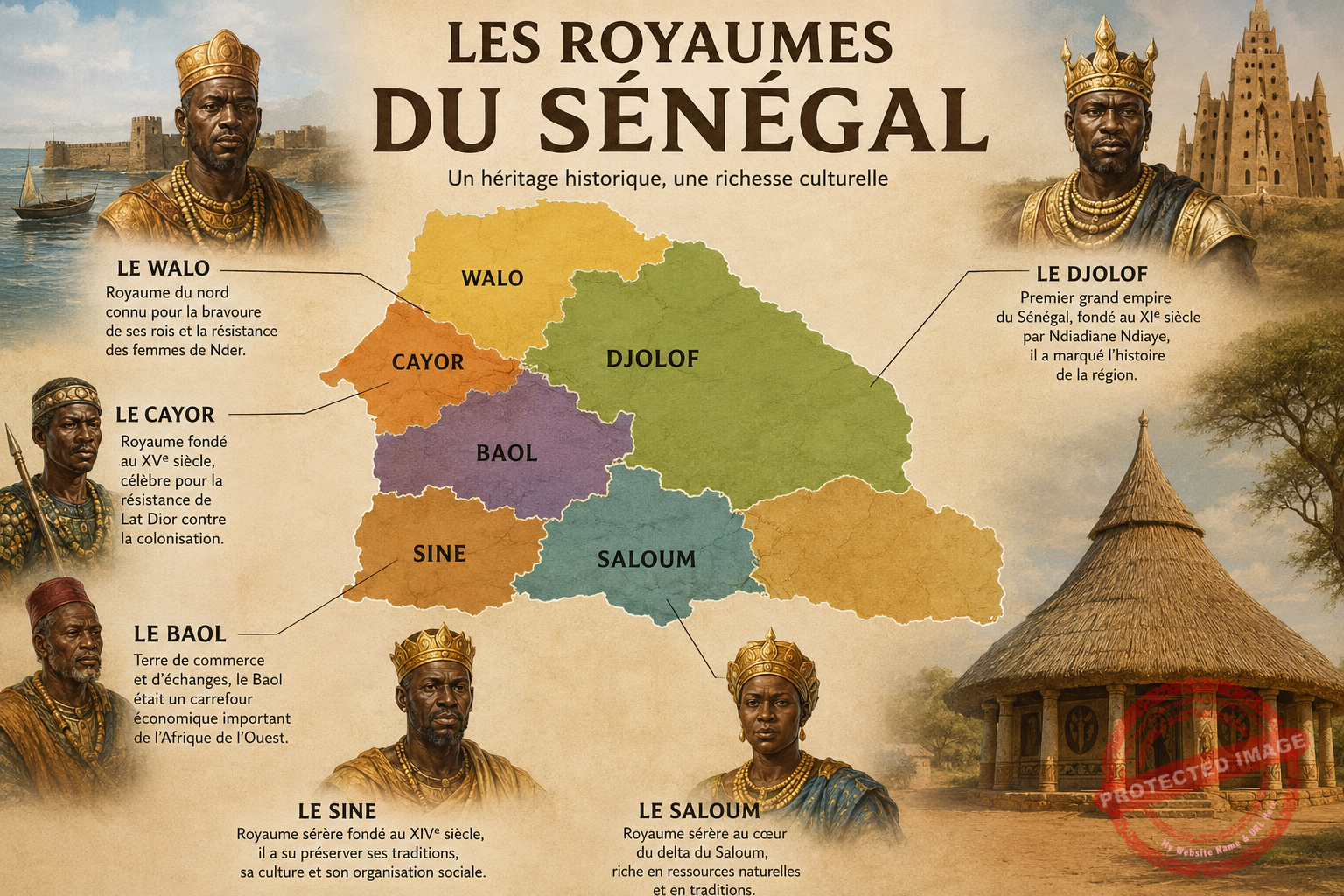 À la découverte des royaumes historiques qui ont façonné le Sénégal